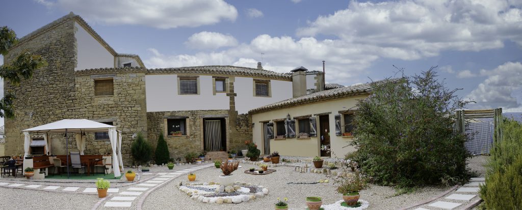 Jardín de Casa Oliban, Arbaniés, Huesca